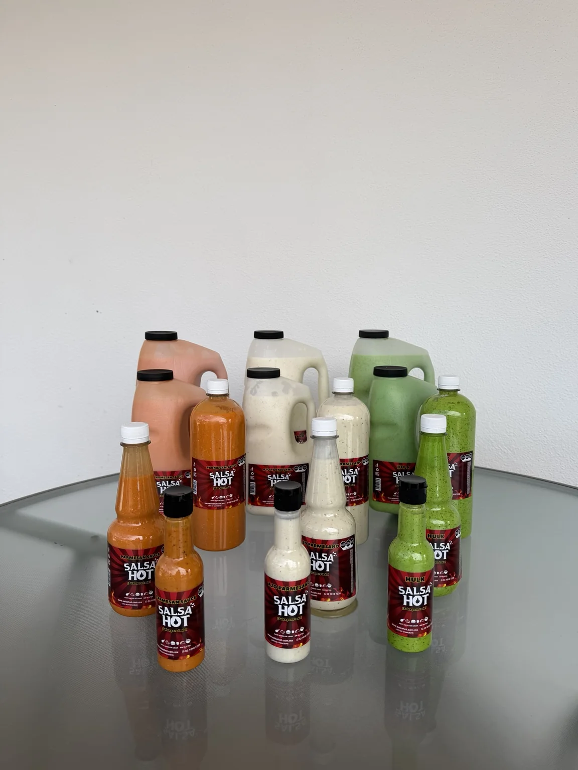 Familia de productos Salsa Hot
